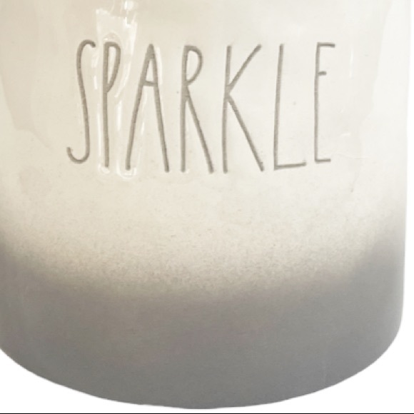 NEW Rae Dunn SPARKLE Jar with Lid β¨β¨ - Picture 3 of 6